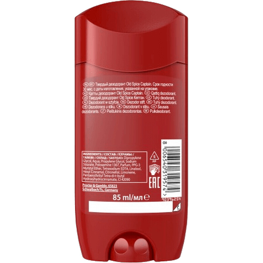 Old Spice Captain XXL vaste deodorant met sandelhout- en citrusnoten 85 ml