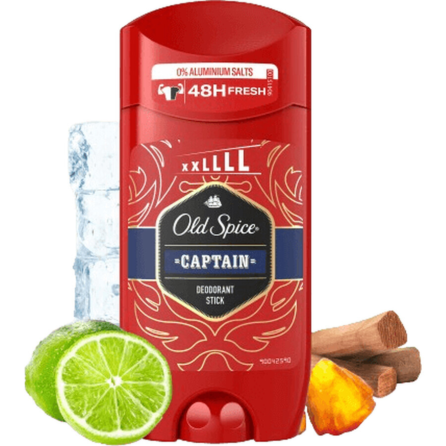 Old Spice Captain XXL vaste deodorant met sandelhout- en citrusnoten 85 ml