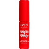 NYX Professionele Make-up Smooth Whip Matte Lip Cream 12 Icing On Top Matte Liquid Lipstick, 4 ml