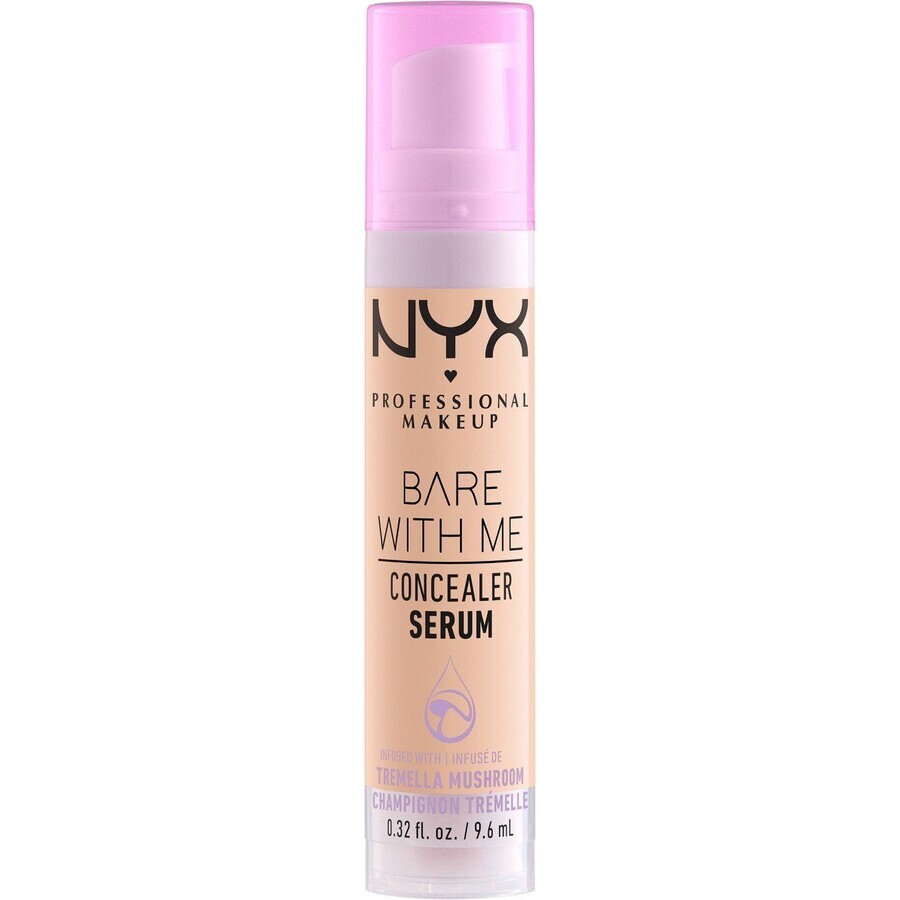 NYX Professional Makeup Bare With Me Serum and Concealer 2in1 - shade 03 Vanilla 9,6 ml