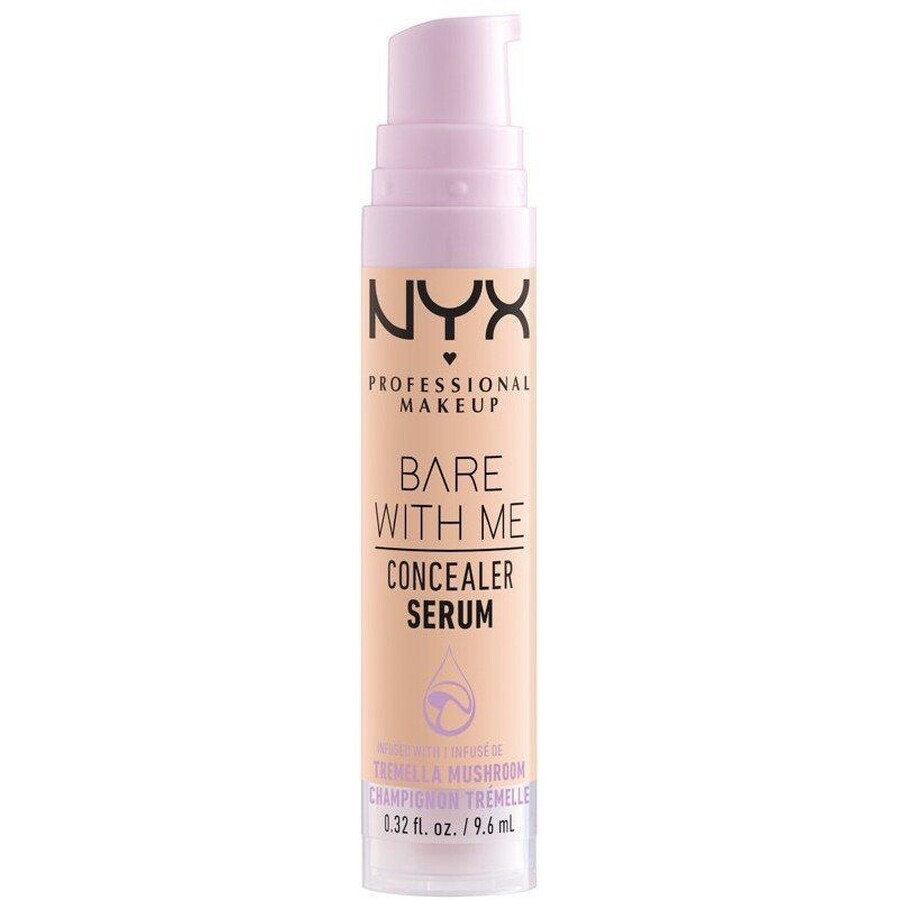 NYX Professional Makeup Bare With Me Serum and Concealer 2in1 - shade 03 Vanilla 9,6 ml