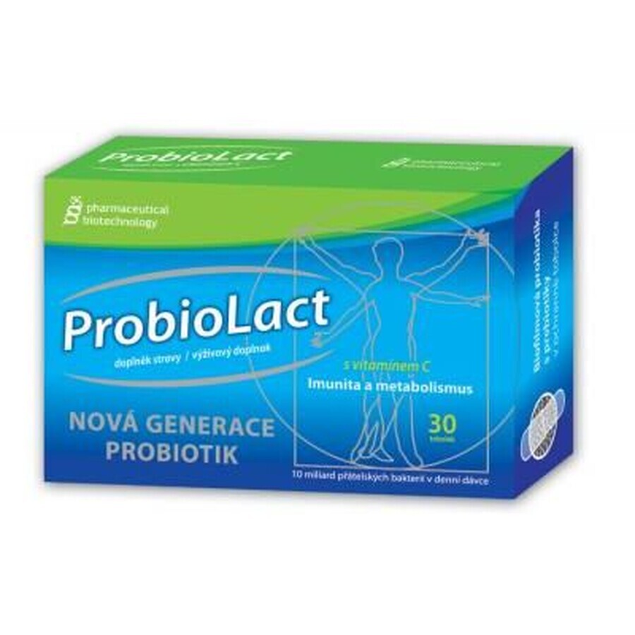 ProbioLact met vitamine C, immuniteit en metabolisme, 30 capsules