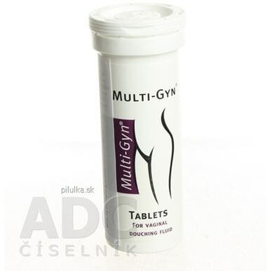 Multi-Gyn TABLETS tbl pour l'hygiène vaginale 10 pcs