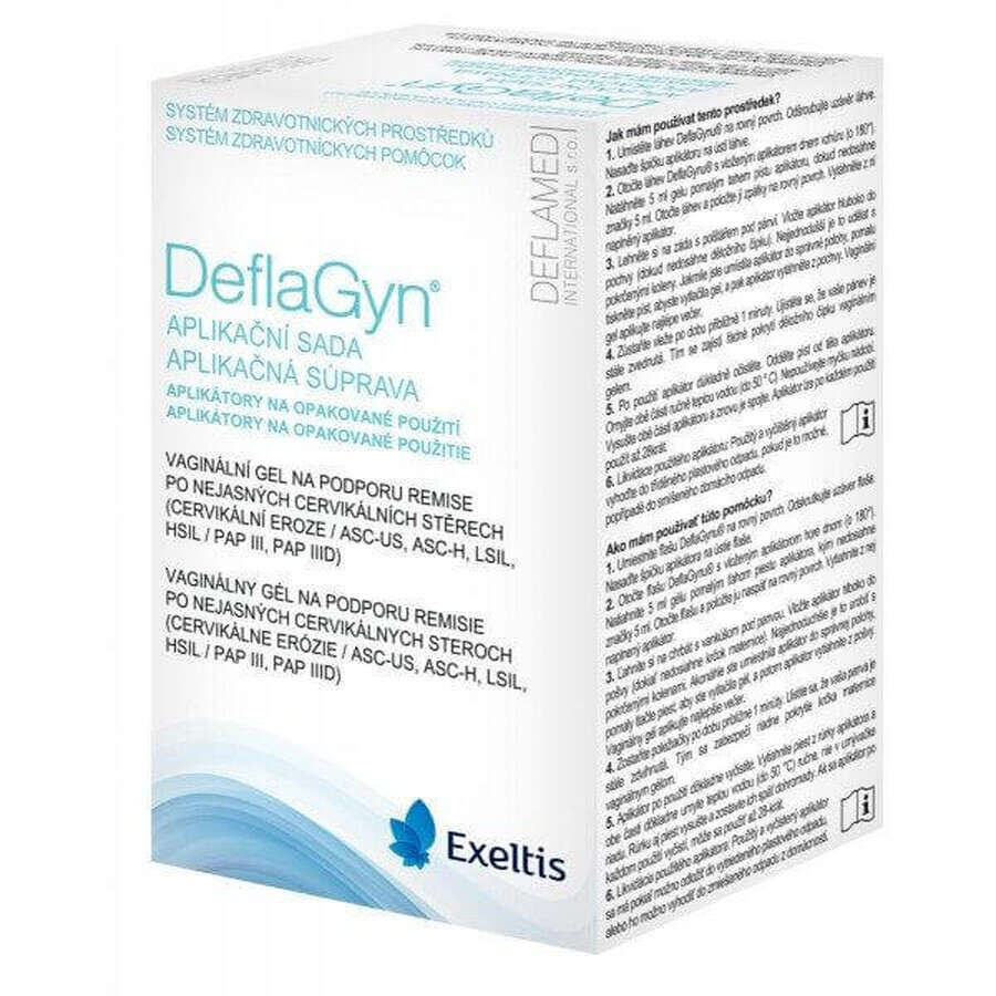 Kit de aplicación DeflaGyn gel vaginal 150 ml