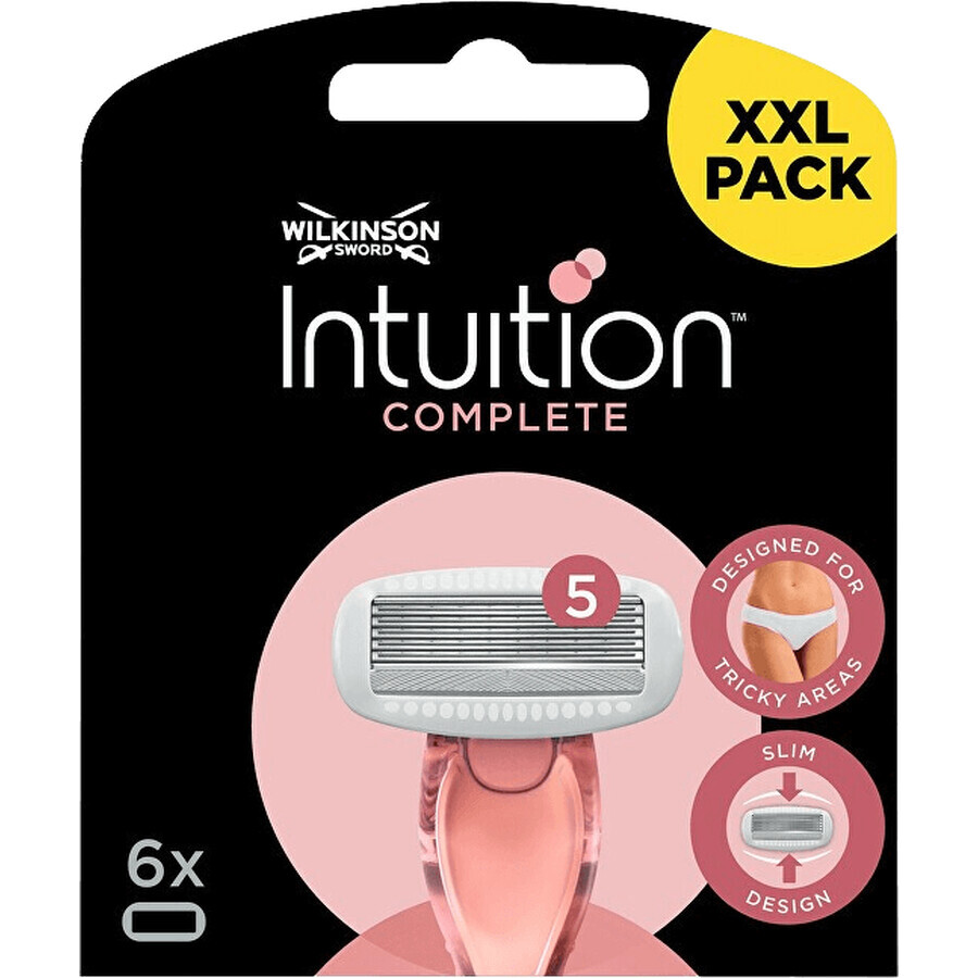 Wilkinson Sword Intuition Complete Vervangende Balhoofdset 6 stuks