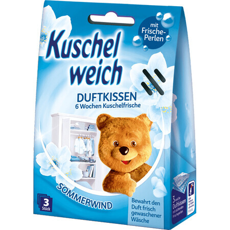 Kuschelweich Zomerbries geurzakjes - blauw 3 st