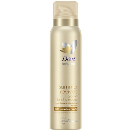 Dove Summer revived zelfbruinende bodymousse Fair tot medium 150 ml