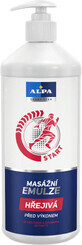 Alpa Verwarmende massage-emulsie 1 liter