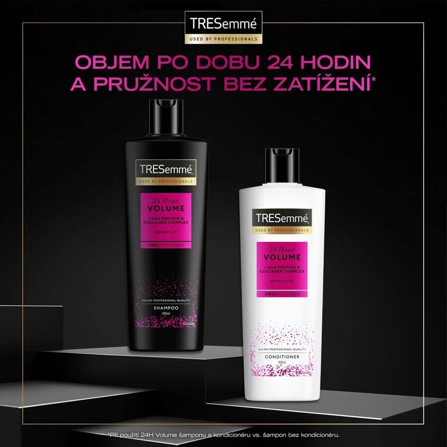 TreSemmé 24h Volume Shampoo voor meer volume 400 ml