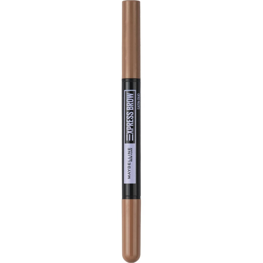 Maybelline New York NY NY Express Brow Satin Duo 01 Dark Blonde Duo Brow Pencil and Powder