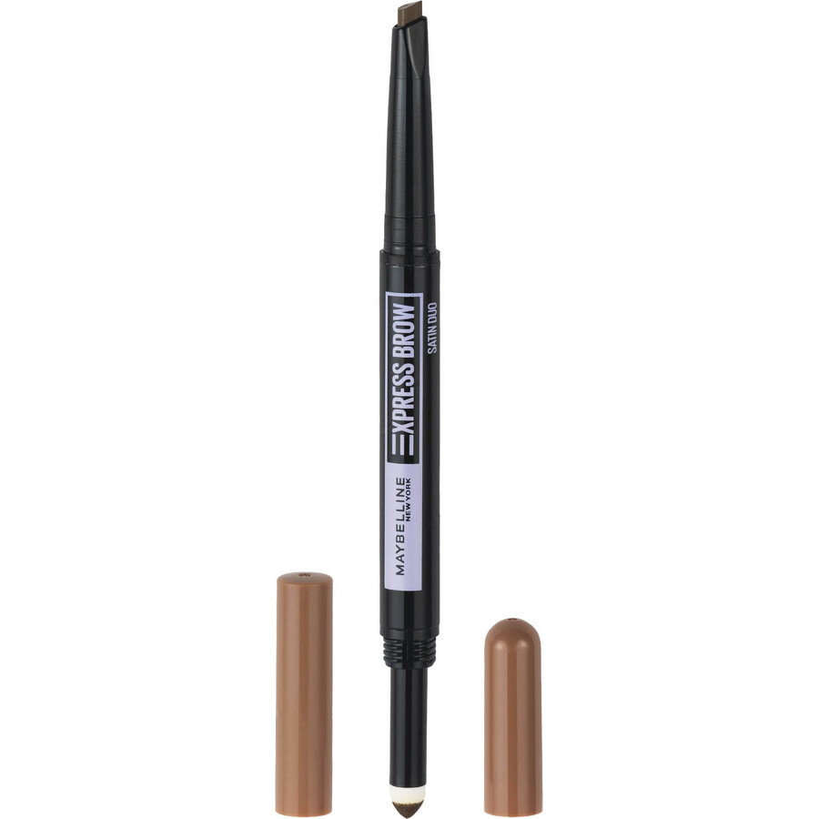 Maybelline New York NY NY Express Brow Satin Duo 01 Dark Blonde Duo Brow Pencil and Powder