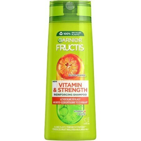 Garnier Fructis Vitamin & Strength Șampon de întărire, 400 ml