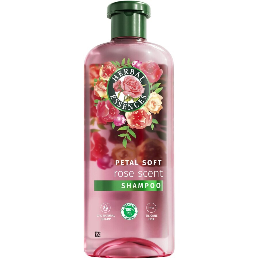 Herbal Essences Profumo di rosa Petal Soft Shampoo nutriente per capelli secchi 350 ml