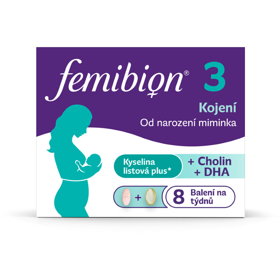 Femibion 3 Breastfeeding 56 tablets + 56 capsules