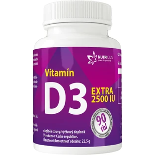 Nutricius Vitamin D3 Extra 2500 IU 90 tablets
