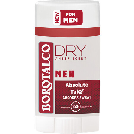 Borotalco MEN Dry Amber Geur, Deodorant stick voor mannen