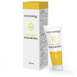 Santaderm Zwavel 10% Zwavel verzachtende zalf 30 ml