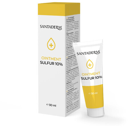 Santaderm Sulfur 10% Schwefel-Weichspülsalbe 30 ml