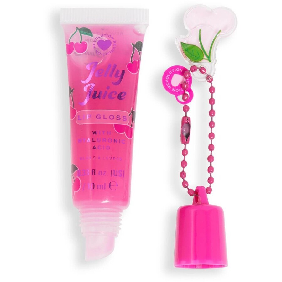 I Heart Revolution Jelly Juice Lip Tubes - Kersen Lipgloss 10 ml