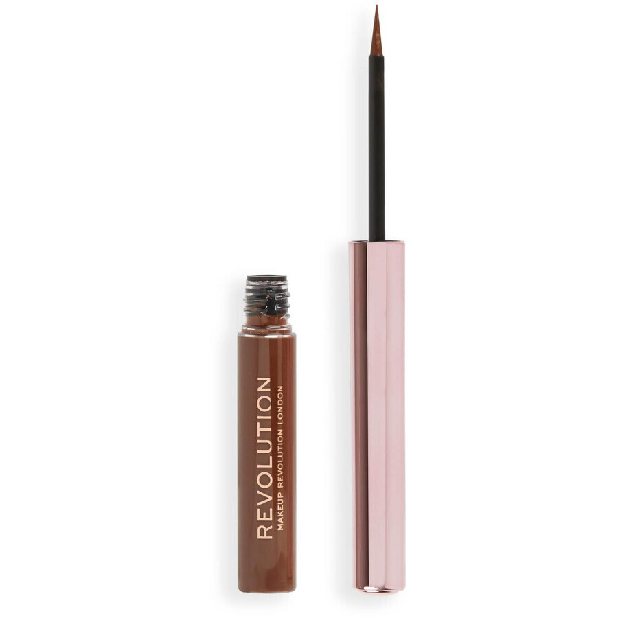 Revolution Super Flick Liquid Eyeliner Marrone 2,4 ml