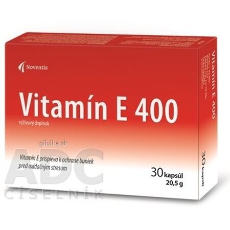 Noventis Vitamina E 400 30 cápsulas