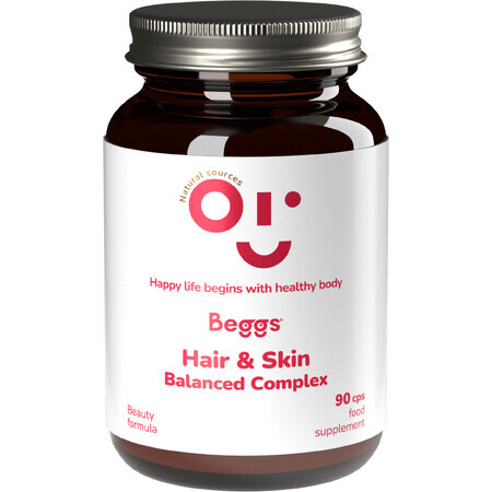 Beggs Balanced Hair & Skin Complex 90 capsules