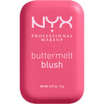 NYX Professional Makeup Buttermelt Blush 08 Gettin Butta Powder Blush