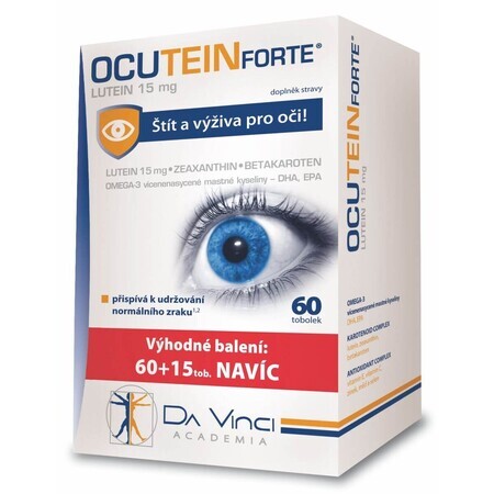 Ocutein FORTE Luteina 15 mg - DA VINCI 75 capsule