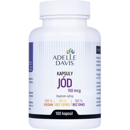 Adelle Davis Jodium 150 mcg 100 capsules