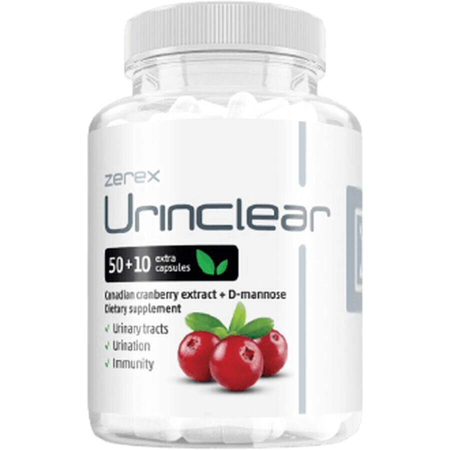 Zerex Canadian Cranberry Urinclear 60 capsules