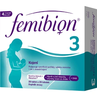 Femibion 3 Breastfeeding, 28 Tabletten und 28 Kapseln