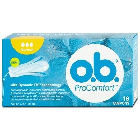 O.b. ProComfort Normal Serviettes hygiéniques 16 pcs