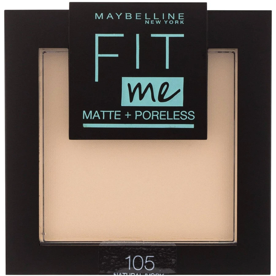 Maybelline New York Fit Me Powder 105 Natural Ivory 9 g: ceny i cechy