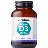 Viridian Vitamine D3 2000IU 60 capsules