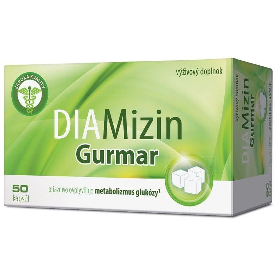 DiaMizin Gurmar 50 kapsułek: ceny i cechy