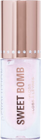 Revolution Sweet Bomb Lip Gloss Candyfloss Roze Glitter Lip Gloss 4.5 ml