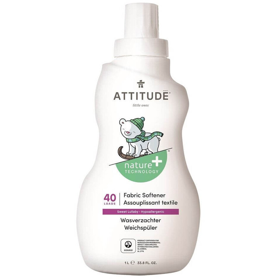 Acondicionador para tejidos infantiles Attitude Sweet Lullaby 1 l