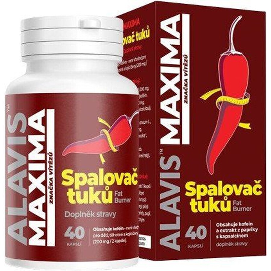 Alavis Maxima Fat Burner 40 gélules