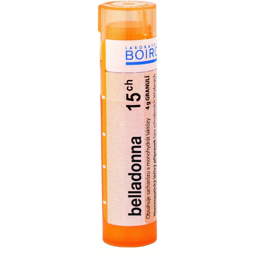 Boiron Belladonna CH15 korrel 4 g