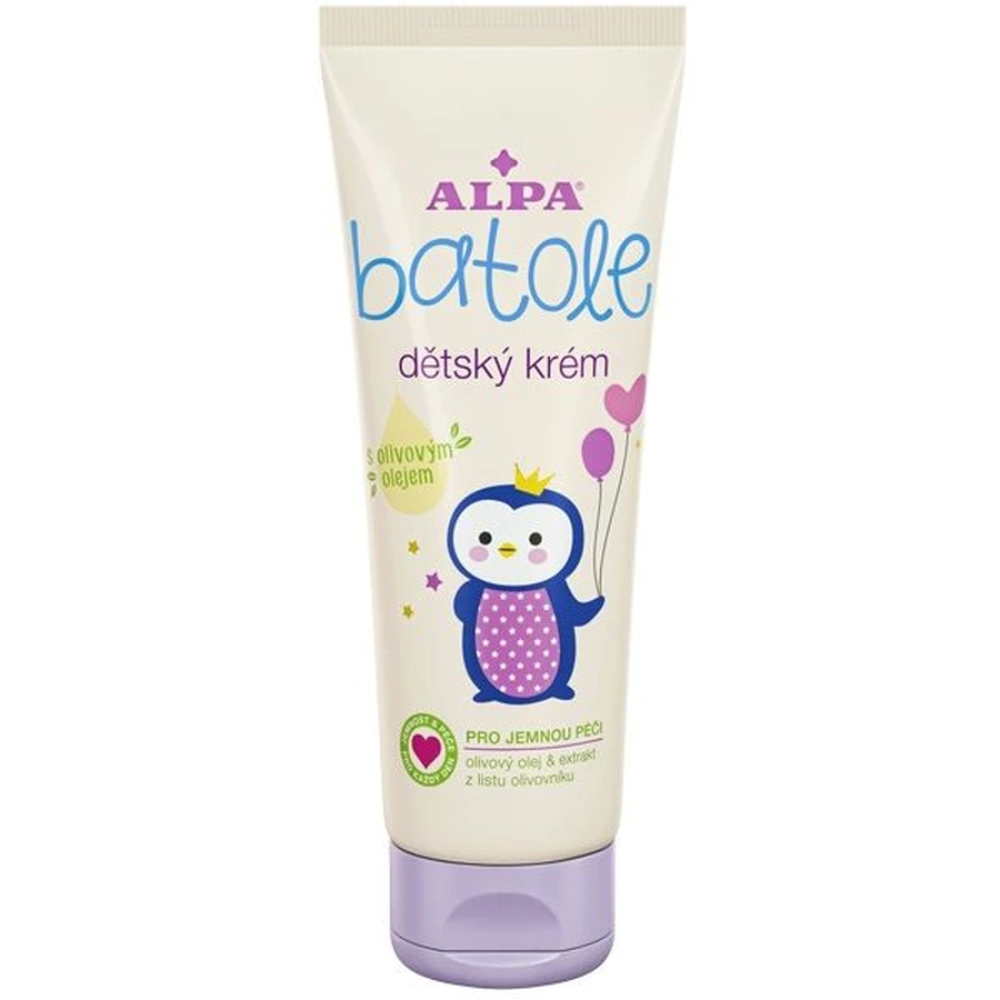 Alpa BABY CREAM CREAM BOTTLES met olijfolie 75 ml