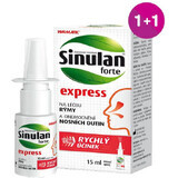 Walmark Sinulan forte express nasal spray 15ml 1+1 free 2 x 15 ml