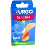 Urgo Sensitive Stretch Antiseptische pleister, gevoelige huid, 3 maten 20 stuks