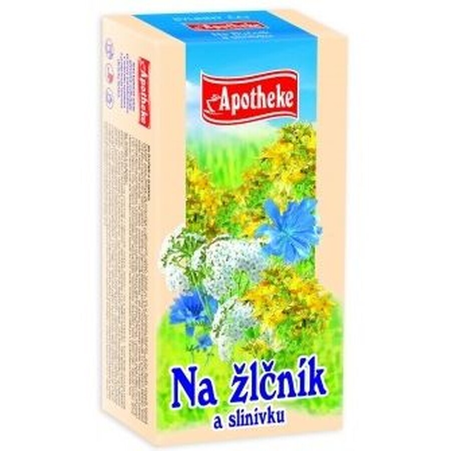 Apotheke Herbal tea for gallbladder and pancreas 20 x 1.5 g