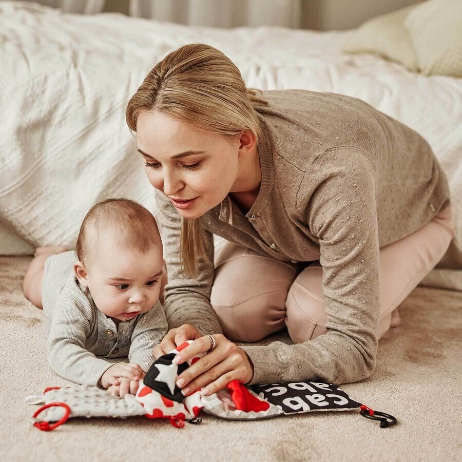 Canpol bambini Contrasto Libro didattico SENSORIALE