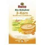 Holle Organic porridge d'avoine avec 3 céréales. 250 g