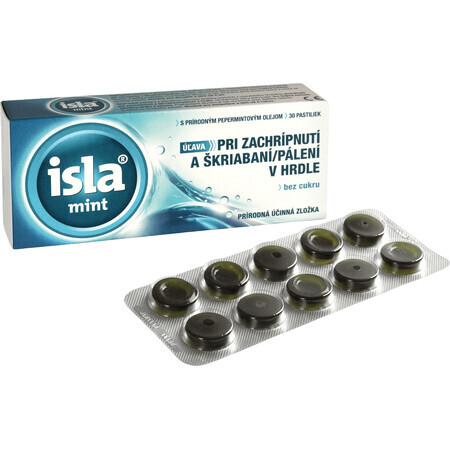 Isla Mint Lozenges 30 pcs