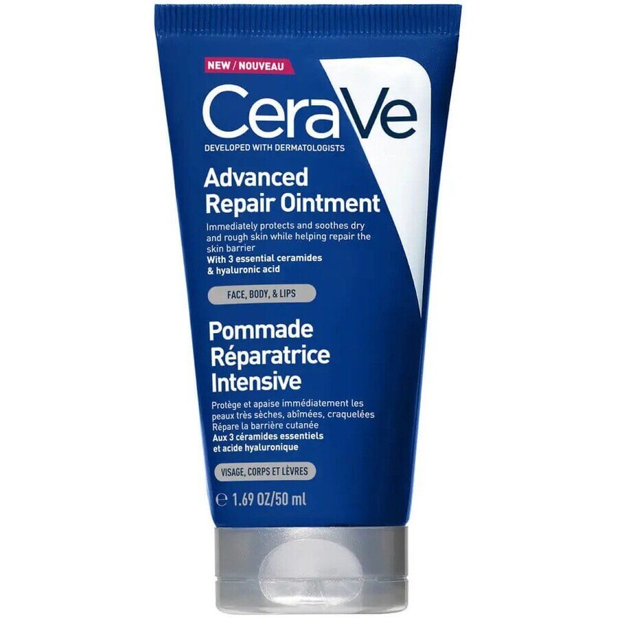 CeraVe unguent extra regenerant cu 3 ceramide esențiale și acid hialuronic 88 ml