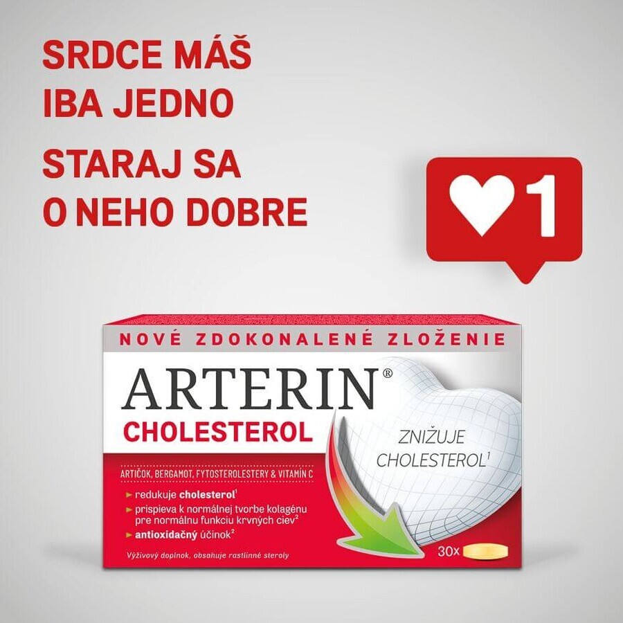 Arterin Cholesterol 30 tablets