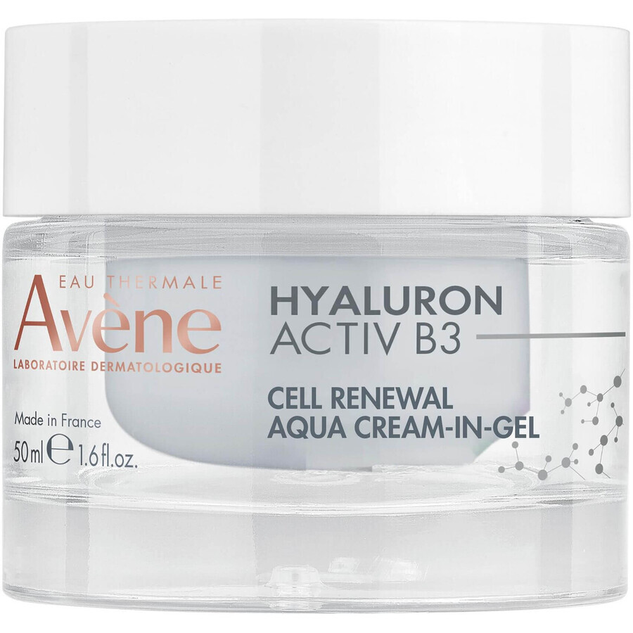 Avène Hyaluron Activ B3 Aqua gel cremă pentru reînnoirea celulară 50 ml