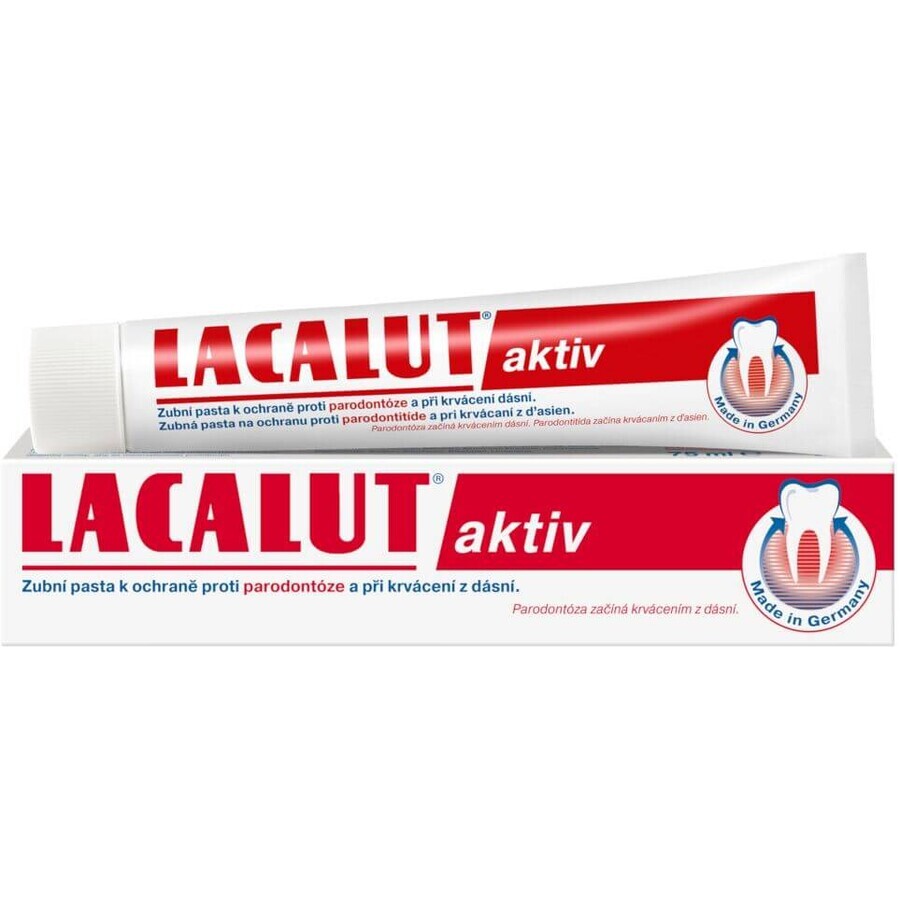 Lacalut AKTIV pastă de dinți 75 ml